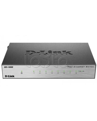 Коммутатор D-Link DES-1008D/L2B в Ульяновске Коммутаторы Pintop.ru