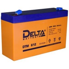 Аккумулятор свинцово-кислотный Delta DTM 612