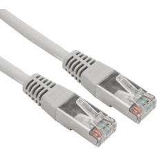 Патч-корд F/UTP, CAT 5e, RJ45-RJ45, 26AWG, LSZH, серый, 0,3м REXANT 02-0110-03