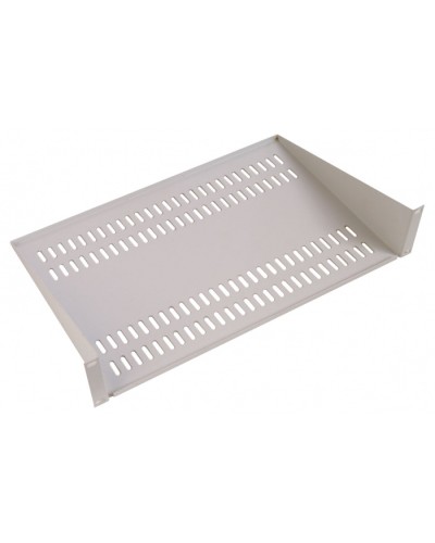 Полка перфорированная консольная 400мм 2U ЦМО МС-40 в Ульяновске Полки для шкафов и стоек Pintop.ru